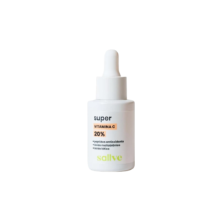 Sérum Super Vitamina C 20% Sallve 30ml – Antioxidante, Iluminador e Antissinais
